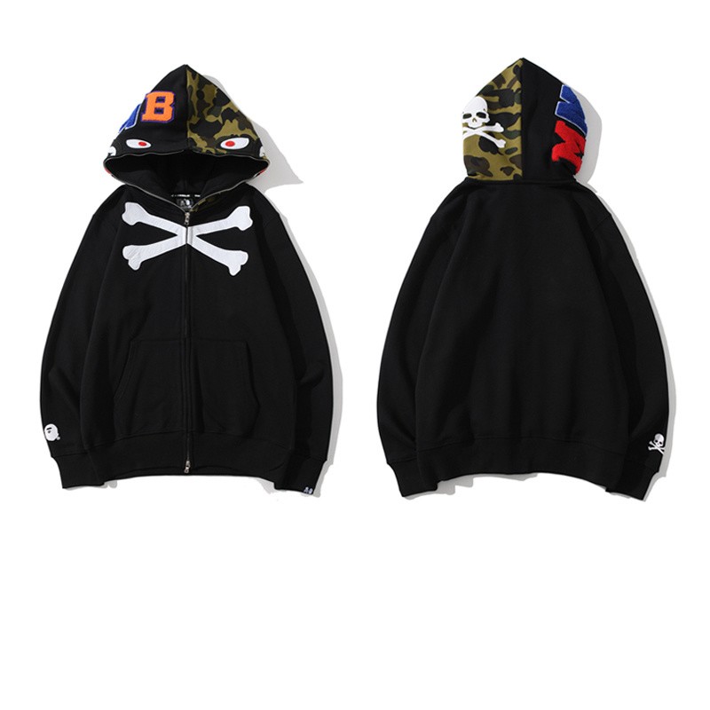 Bape Hoodie Black M~2XL B15XC6621